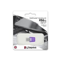 USB 3.2 spominski ključ FLASH DRIVE, 256GB, KINGSTON DataTraveler Micro Duo DTDUO3CG3/256GB, vijoličen