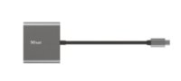 Postaja za priklop TRUST Dalyx, 3 v 1, USB-C na USB 3.1, USB-C, HDMI, za prenosnikAsk ChatGPT