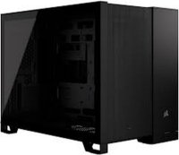 Ohišje CORSAIR 2500D Airflow Dual chamber, RGB, window, MIDI, ATX, črno, bez napajalnika