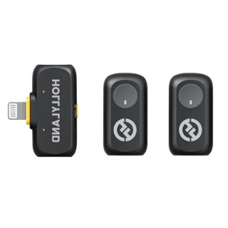 Mikrofon HOLLYLAND Lark A1 Mini Duo Lightning, crni