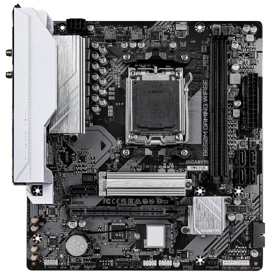 Matična ploča GIGABYTE B650M GAMING WIFI6E, AMD B650M, DDR5, mATX, s. AM5