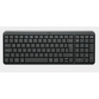 Tipkovnica LOGITECH K250 Compact Bluetooth Combo, brezžična, črna