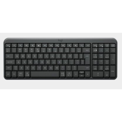 Tipkovnica LOGITECH K250 Compact Bluetooth Combo, brezžična, črna