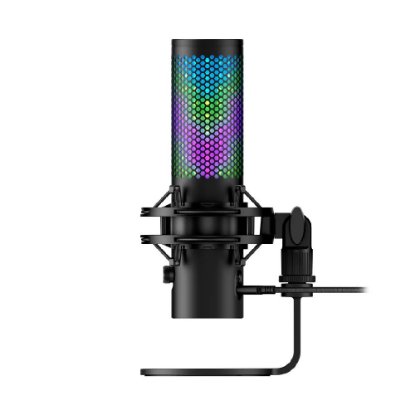 Mikrofon HyperX QuadCast 2S 9A273AA, namizni, RGB, črni