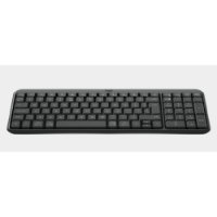 Tipkovnica LOGITECH K250 Compact Bluetooth Combo, brezžična, črna
