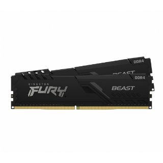 RAM pomnilnik PC-25600, 16GB, KINGSTON KF432C16BBK2/16 FURY Beast Black, DDR4 3200MHz, kit 2x8GB