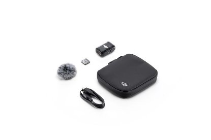 Mikrofon DJI Mic 2 (1 TX), brezžični, črni