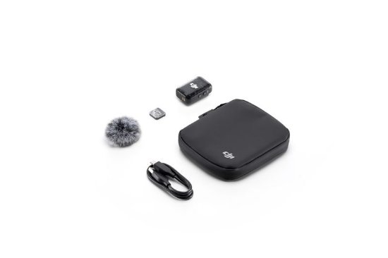 Mikrofon DJI Mic 2 (1 TX), brezžični, črni