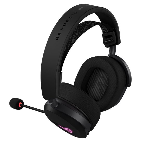slušalke ASUS ROG Pelta, brezžične, BT, črne