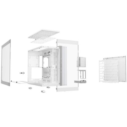 Ohišje BE QUIET Light Base 900 DX, E-ATX, belo, bez napajalnika