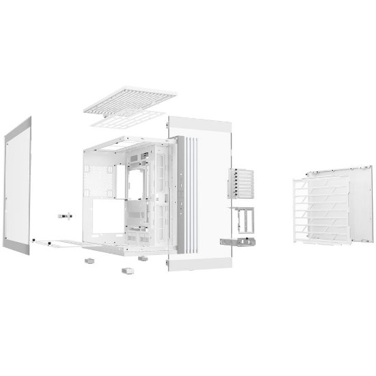 Ohišje BE QUIET Light Base 900 DX, E-ATX, belo, bez napajalnika