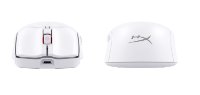 Miška HYPERX Pulsefire Haste 2 Wireless 6N0A9AA, 26000 DPI, bežični, beli