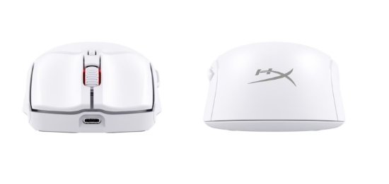 Miška HYPERX Pulsefire Haste 2 Wireless 6N0A9AA, 26000 DPI, bežični, beli