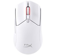 Miška HYPERX Pulsefire Haste 2 Wireless 6N0A9AA, 26000 DPI, bežični, beli