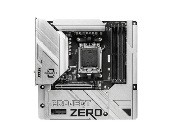 Matična plošća MSI MAG B650M Project Zero, WiFi, AMD B650, mATX, s.AM5