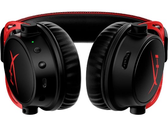 slušalke HyperX Cloud Alpha Wireless, črno-rdeče