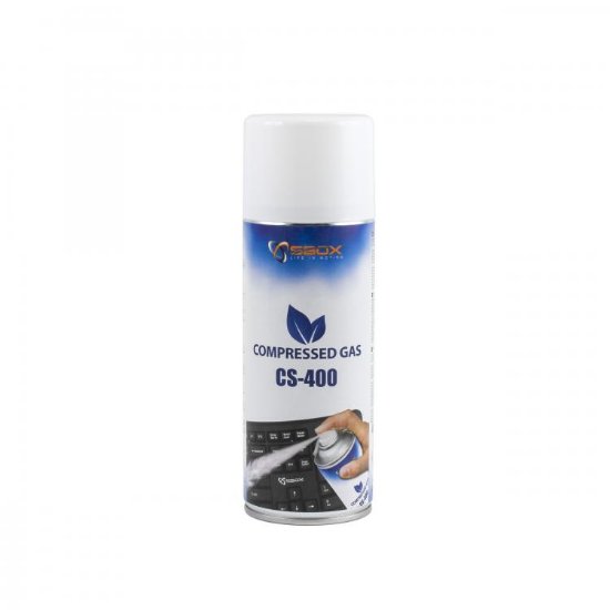 Sredstvo za čiščenje SBOX CS-400, komprimirani zrak 400ml
