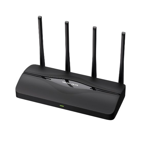 Router MERCUSYS MR27BE, BE3600, Dual Band Wi-Fi 7, 4 antene, crni