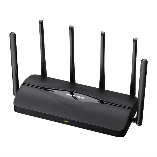 Router MERCUSYS MR37BE, BE3600, Dual Band Wi-Fi 7, 6 antena, crni