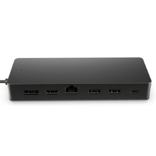 Docking station HP Universal USB-C Multiport Hub, USB-C, HDMI 2.0, DP 1.2, USB-A x2, USB-C, RJ45 , crni