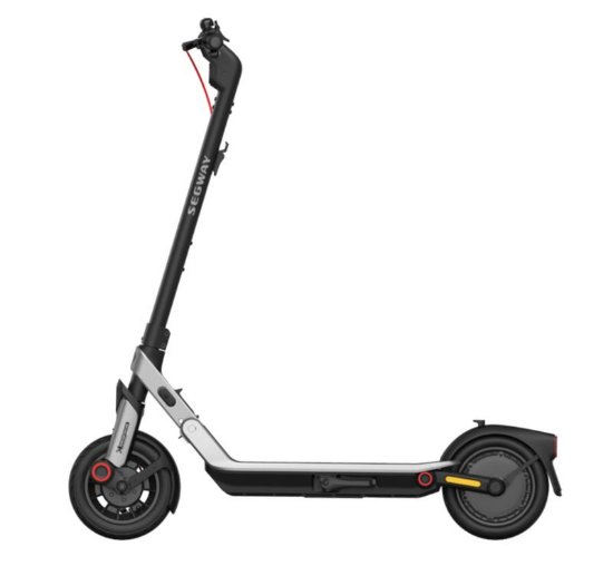 Električni skiro SEGWAY Ninebot KickScooter E3 E, doseg do 45 km, hitrost 30 km/h, kolesa 10˝, sive barve