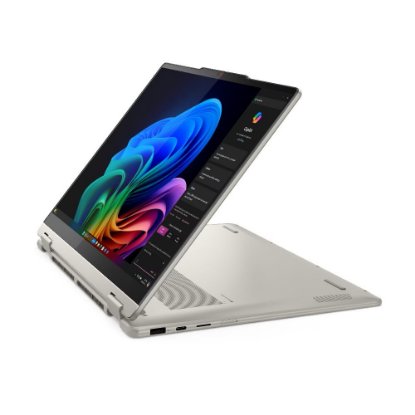 Laptop LENOVO Yoga 7 2-u-1 83JR008BSC / Ryzen AI 7 350, 16GB, 1TB SSD, AMD Radeon Graphics, 14" WUXGA OLED Touch, Windows 11, srebrni