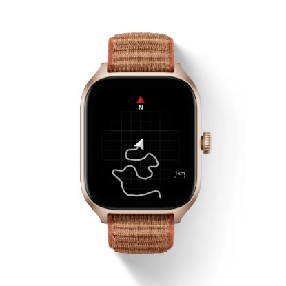Pametna ura AMAZFIT GTS 4, GPS, Pametna obvestila, Autumn Brown