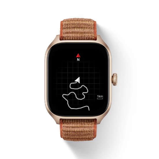 Pametna ura AMAZFIT GTS 4, GPS, Pametna obvestila, Autumn Brown