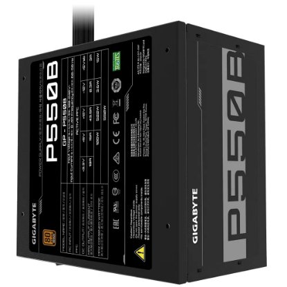 Napajlnik 550W, GIGABYTE P550B, ATX v2.31, 120mm vent, 80+ Bronze