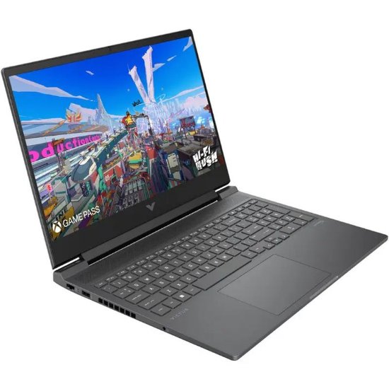 Laptop HP Victus 16-r1700nm / Core i5 14450HX, 16GB, 1TB SSD, nVidia GeForce RTX 4050, 16.1" FHD 144Hz IPS, Windows 11, sivi