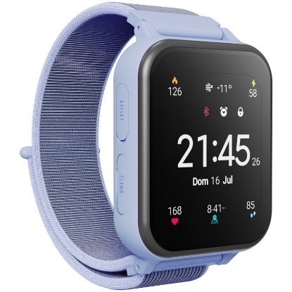 Dječji pametni sat CANYON Alfie KW-37, primanje i slanje poziva, slanje SMS-a, kamera, igre, plavi