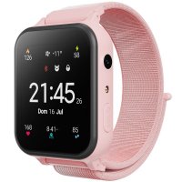 Dječji pametni sat CANYON Alfie KW-37, primanje i slanje poziva, slanje SMS-a, kamera, igre, rozi