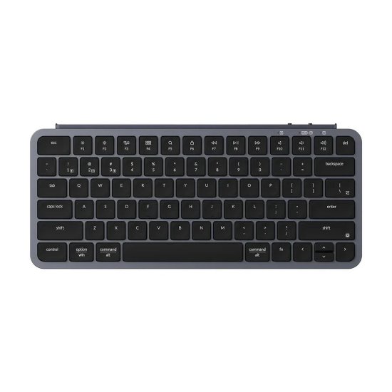 Tipkovnica KEYCHRON B1 Pro, bežična, BT, siva