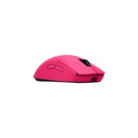 Miška LOGITECH Pro 2 Lightspeed, RGB, optički, bežični, 32000dpi, rozi