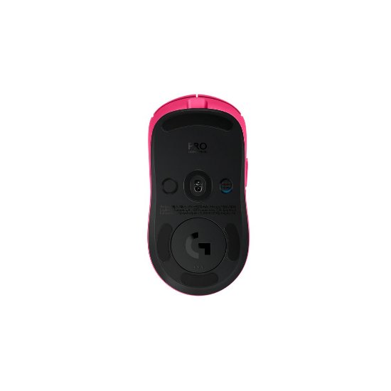 Miška LOGITECH Pro 2 Lightspeed, RGB, optički, bežični, 32000dpi, rozi