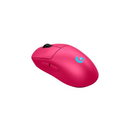 Miška LOGITECH Pro 2 Lightspeed, RGB, optički, bežični, 32000dpi, rozi