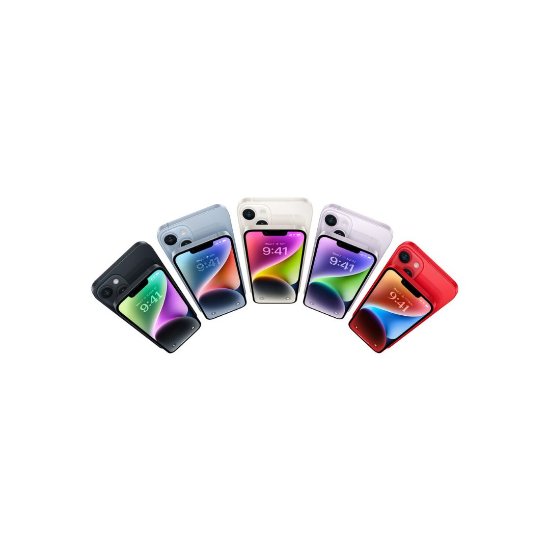 Pametni telefon APPLE iPhone 14, 6,1", 6 GB, 256 GB, iOS, vijolična + maskica