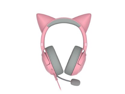 slušalke RAZER Kraken Kitty V2 Quartz, USB, roze slušalke RAZER Kraken Kitty V2 Quartz, USB, roze