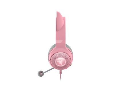 slušalke RAZER Kraken Kitty V2 Quartz, USB, roze slušalke RAZER Kraken Kitty V2 Quartz, USB, roze