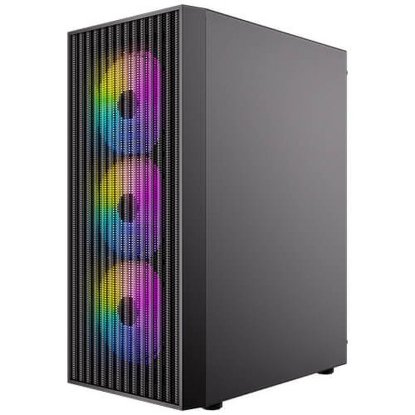 Ohišje ANTEC AX27 RGB Elite, MIDI, ATX, steklo, črno, brez napajalnika