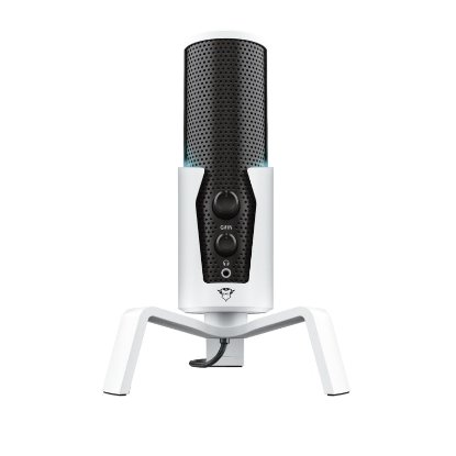 Mikrofon TRUST GXT 258 Fyru, streaming, namizni, beli