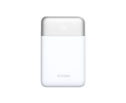 Mobilni USB punjač D-LINK PowerBank DPP-101, 10000 mAh, 1x USB-C, 1x USB-A, bijeli