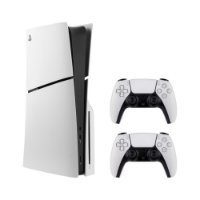 Igralna konzola SONY PlayStation 5 Slim D Chassis, 1TB SSD, Blu-ray, DualSense kontroler, bela + DualSense kontroler