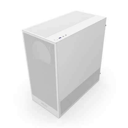 Ohišje  NZXT H5 Flow 2024, MIDI, ATX, z oknom, bel, brez napajanja