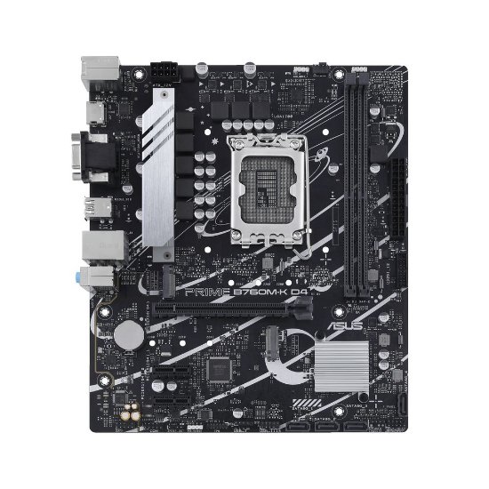 Matična ploča ASUS Prime B760M-K D4, Intel B760, DDR4, mATX, s. 1700 - 12/13/14 Gen procesora