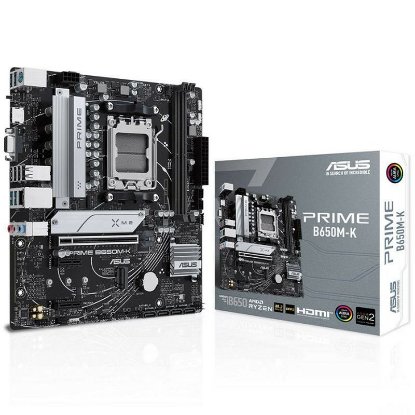Matična plošća ASUS Prime B650M-K, AMD B650, DDR5, mATX, s. AM5