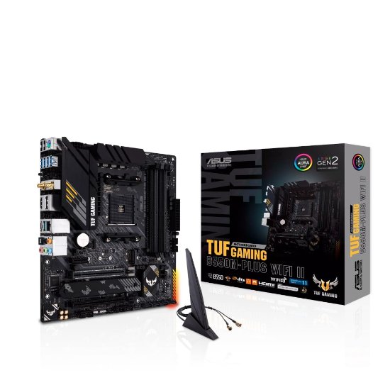 Matična ploča ASUS TUF Gaming B550M-PLUS WiFi II, AMD B550, DDR4, mATX, s. AM4