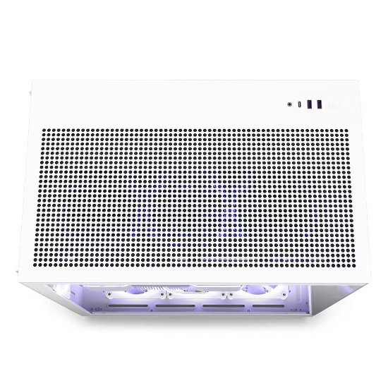 Kućište NZXT H9 Flow, MIDI, ATX, USB 3.2, USB-C, bijelo, bez napajanja