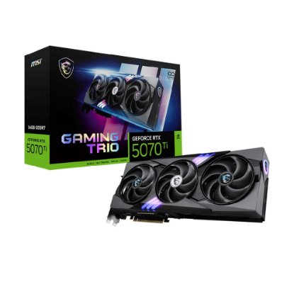 Grafična kartica MSI GeForce RTX 5070 Ti Gaming Trio OC, 16 GB GDDR7