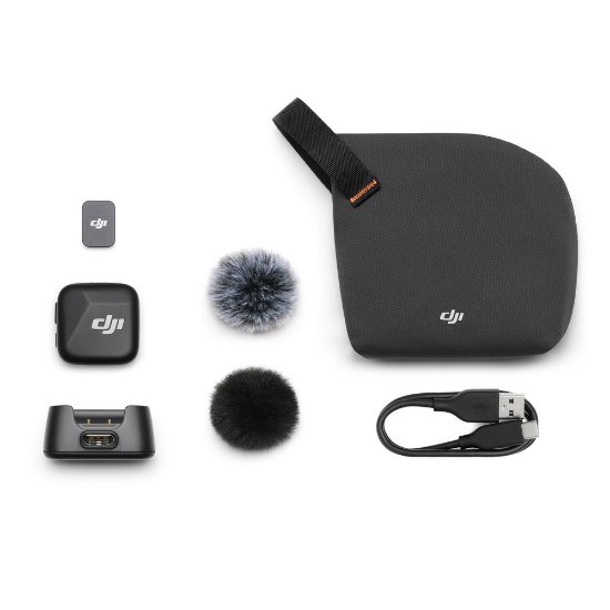 Mikrofon DJI Mic Mini oddajnik (1 TX), brezžični, črn